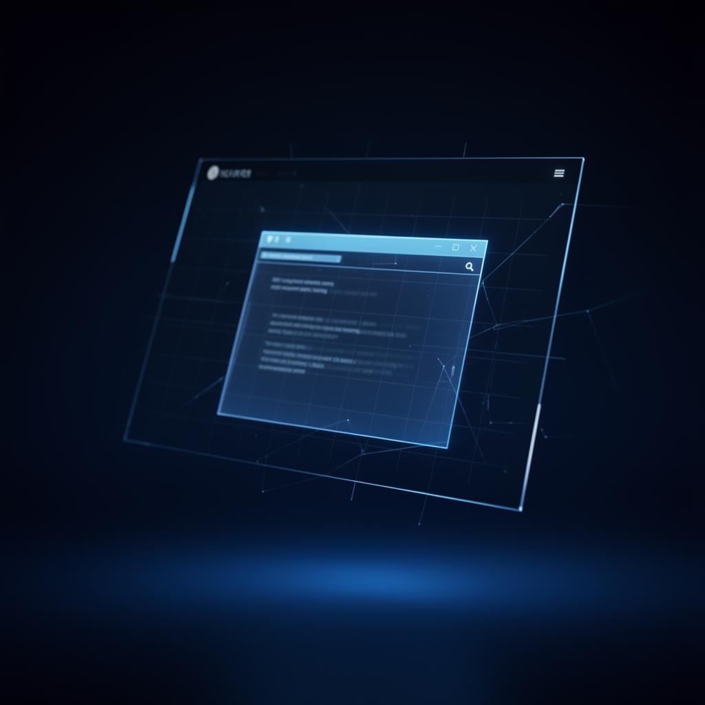 Web Design concept visual